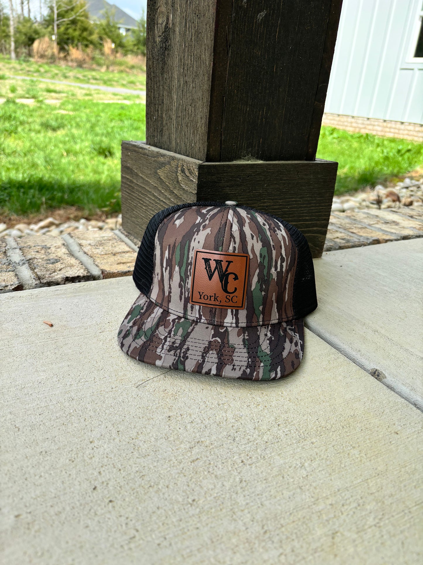 Patch Hat-Leather