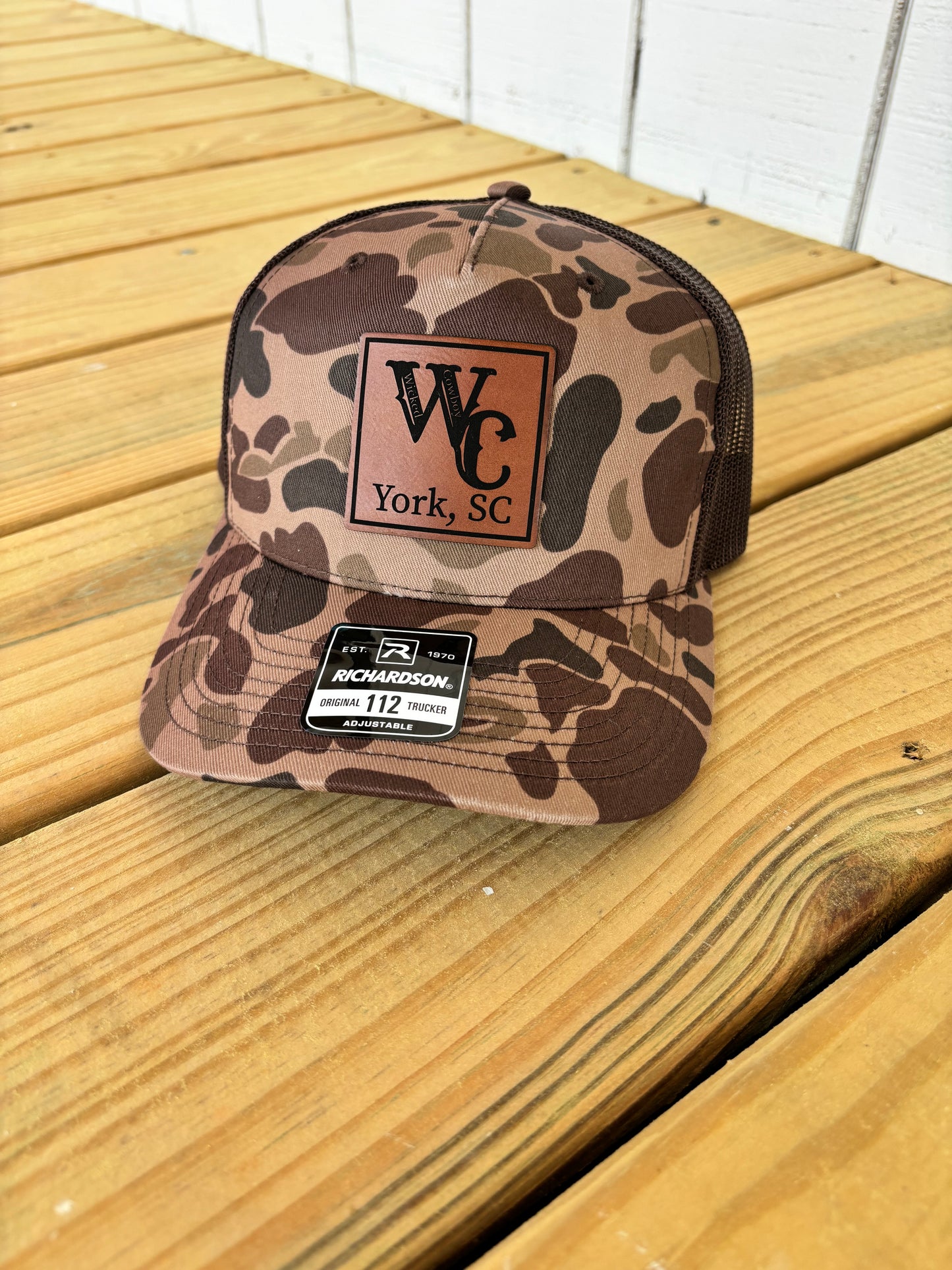 Patch Hat-Leather