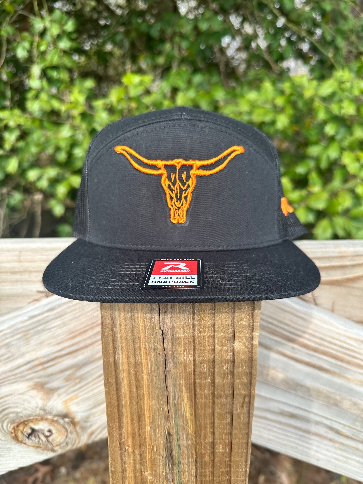 Longhorn Puff Flat Brim