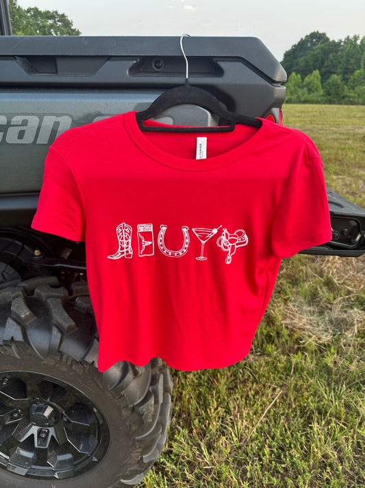 Cowgirl Starter Kit Baby Tee
