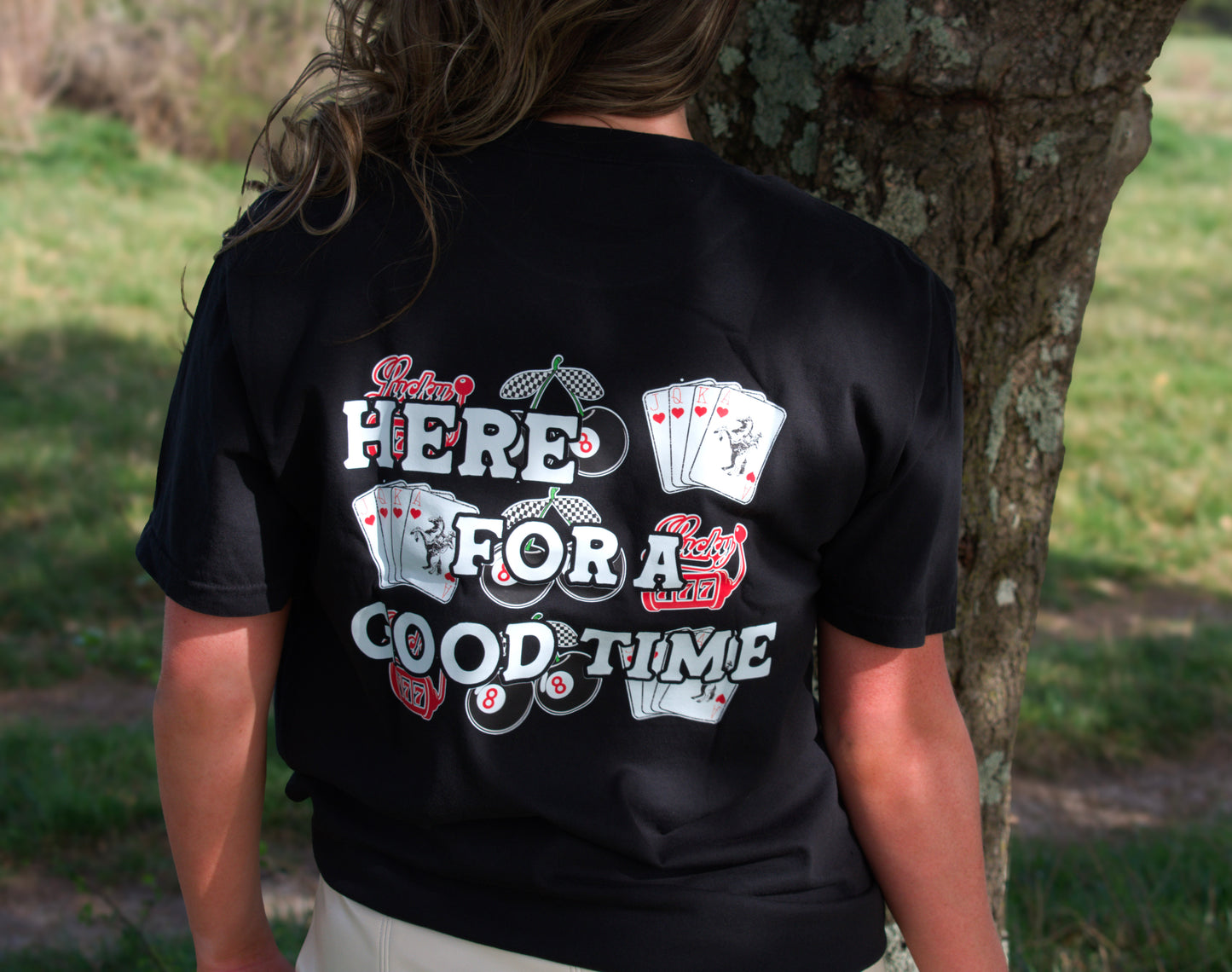 Here For A Good Time Graphic Tee