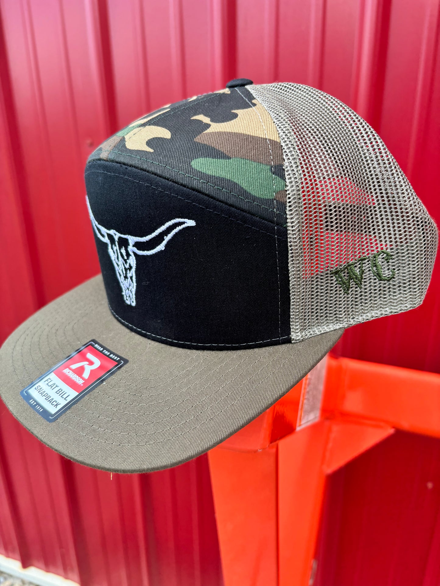 Wicked Cowboy Flatbill Longhorn Hat