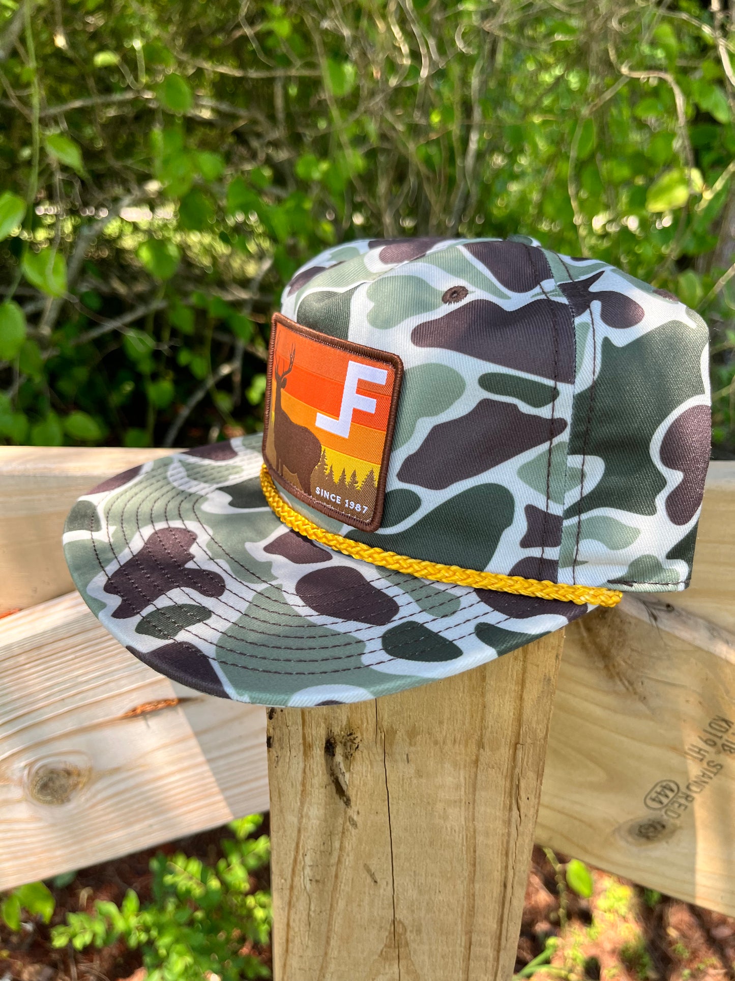 Lane Frost Deer Camo Hat