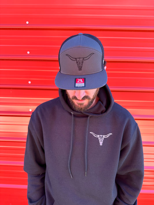 Wicked Cowboy Flatbill Longhorn Hat