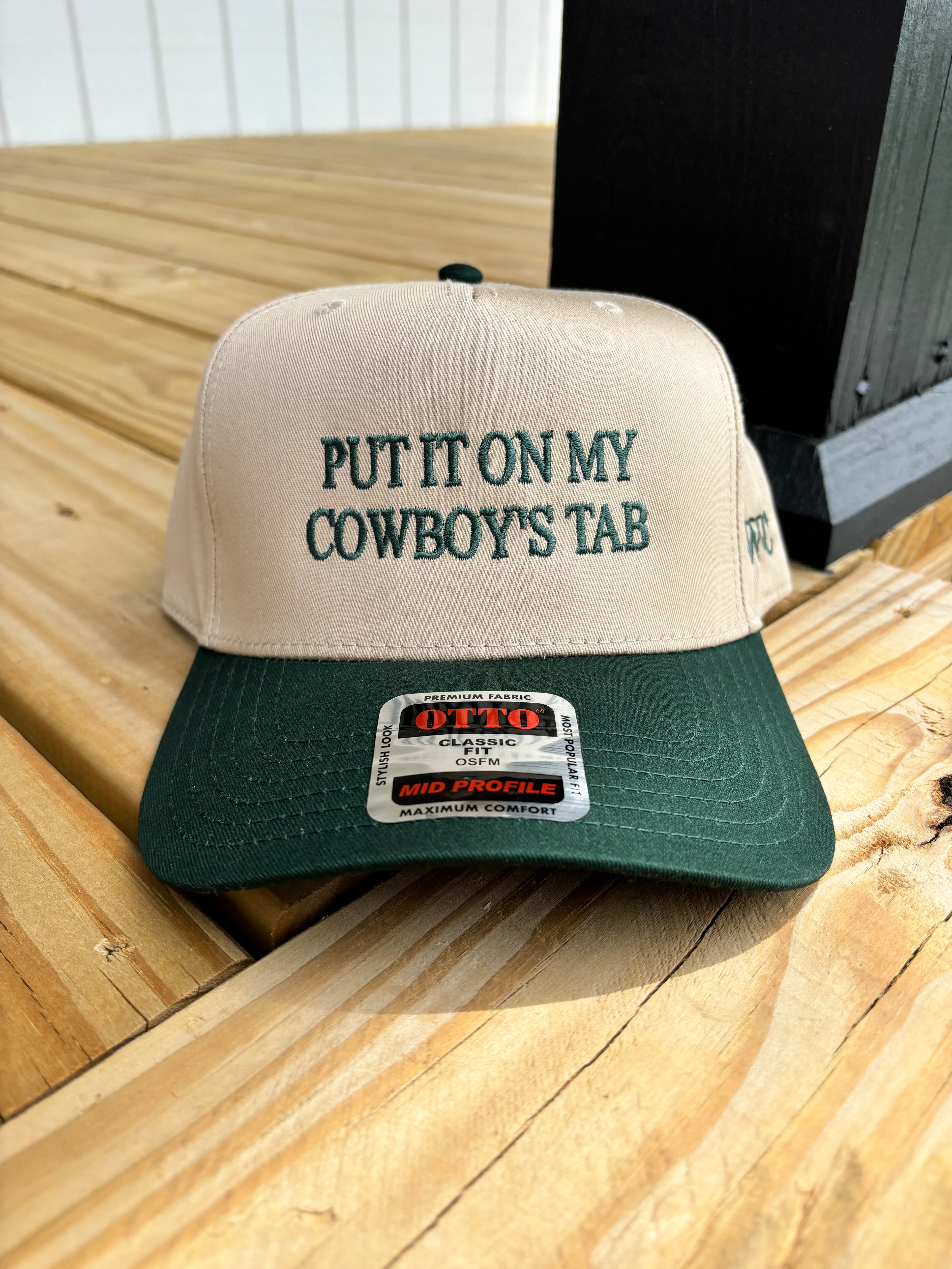 Put It On My Cowboy’s Tab