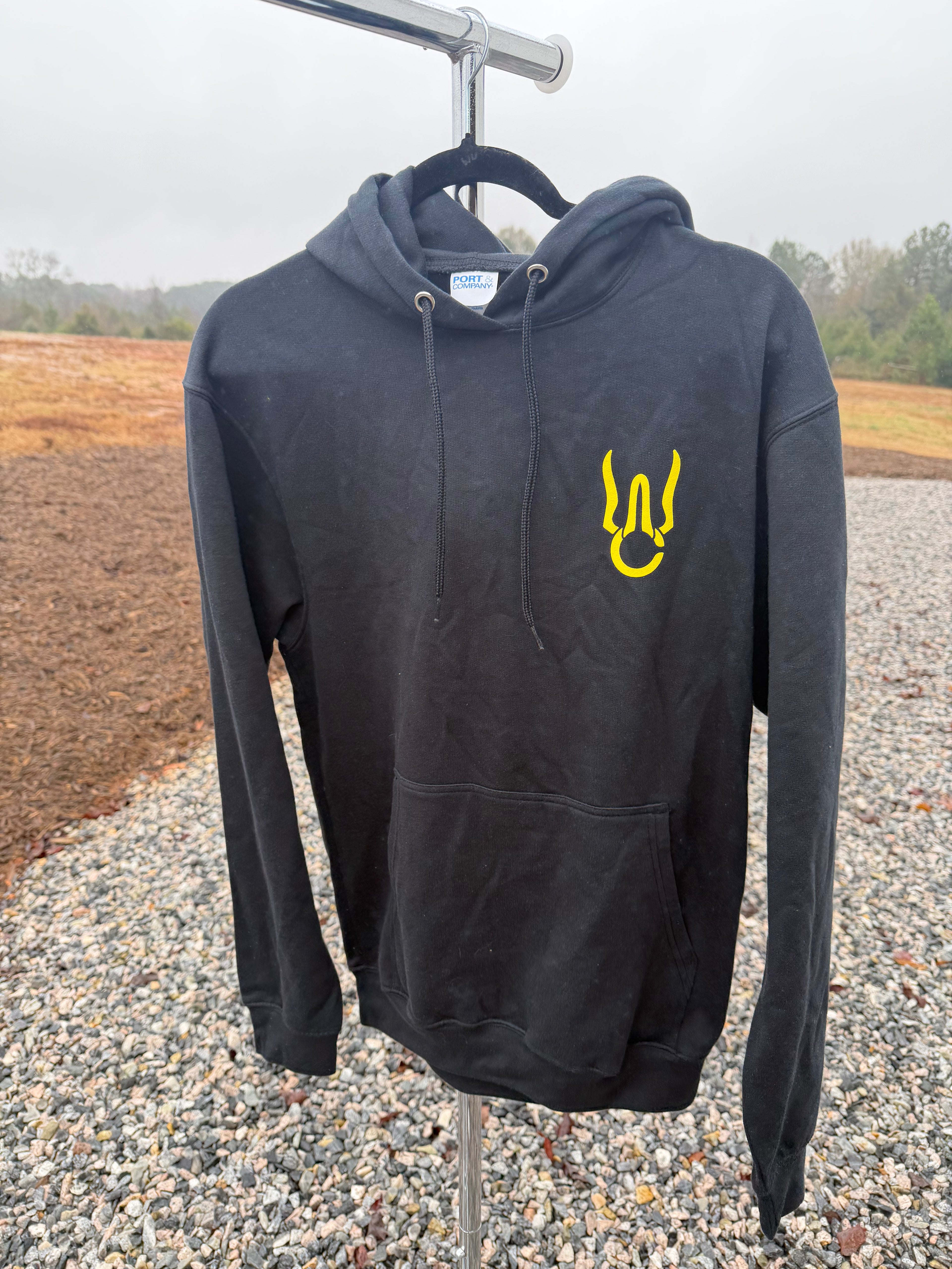 Wicked Cowboy Logo Hoodie (Black)