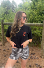 Stay Wicked Black Crop