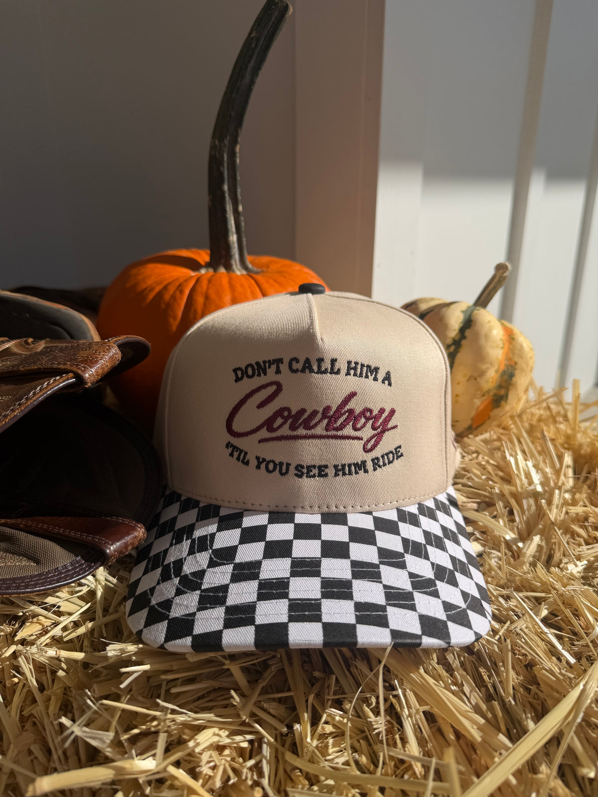 Don't Call Him Hat - Checkered