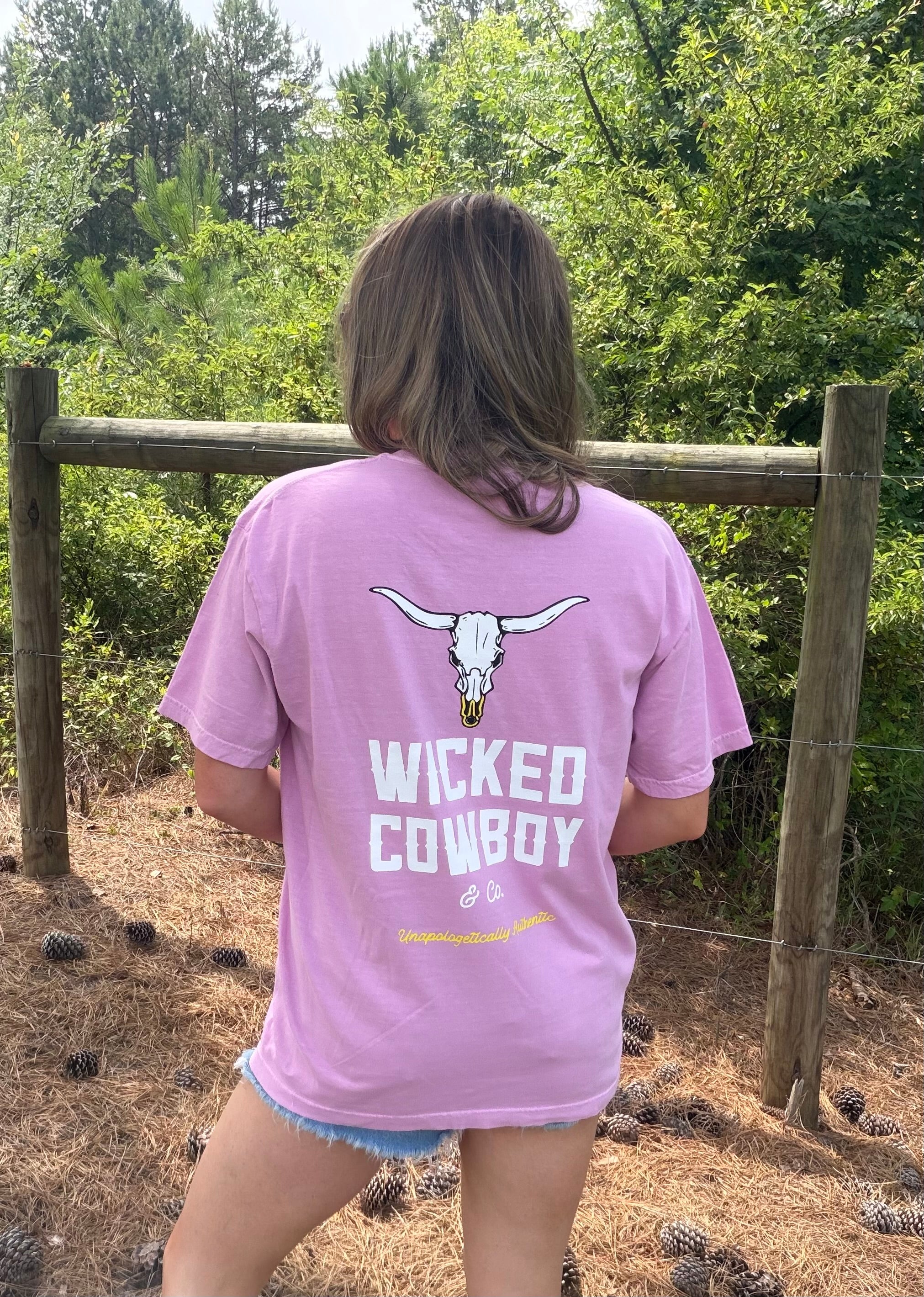 Wicked Cowboy Logo T-Shirt