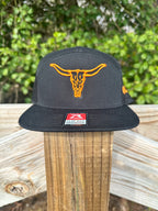 Longhorn Puff Flat Brim