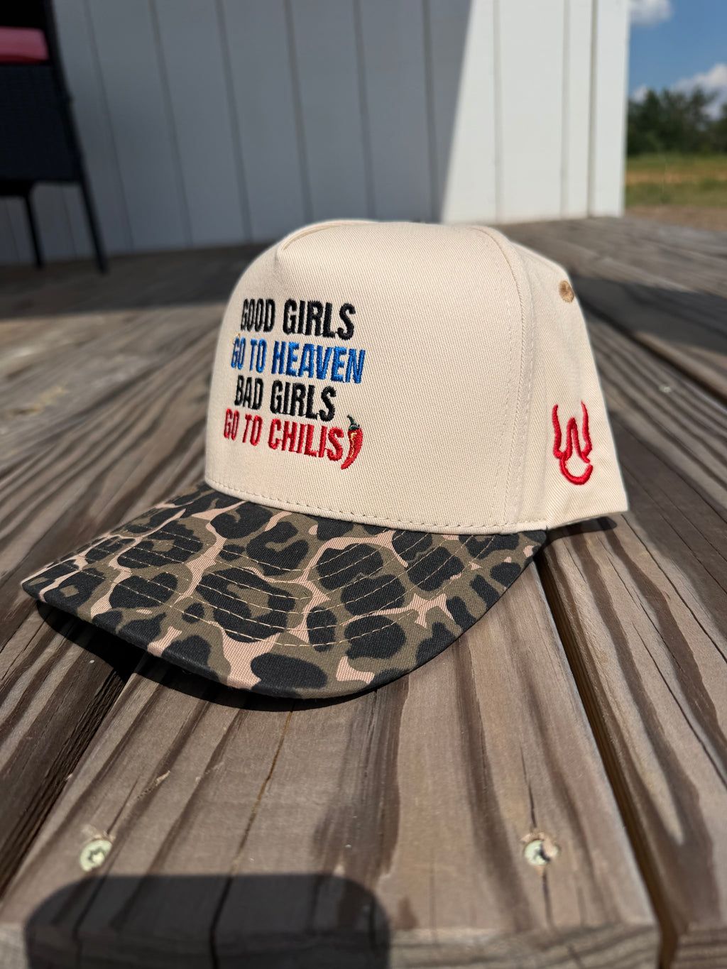 Bad Girls Go To Chili’s Cheetah Hat