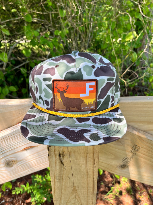 Lane Frost Deer Camo Hat