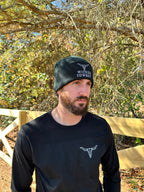 Wicked Cowboy Beanie - Black