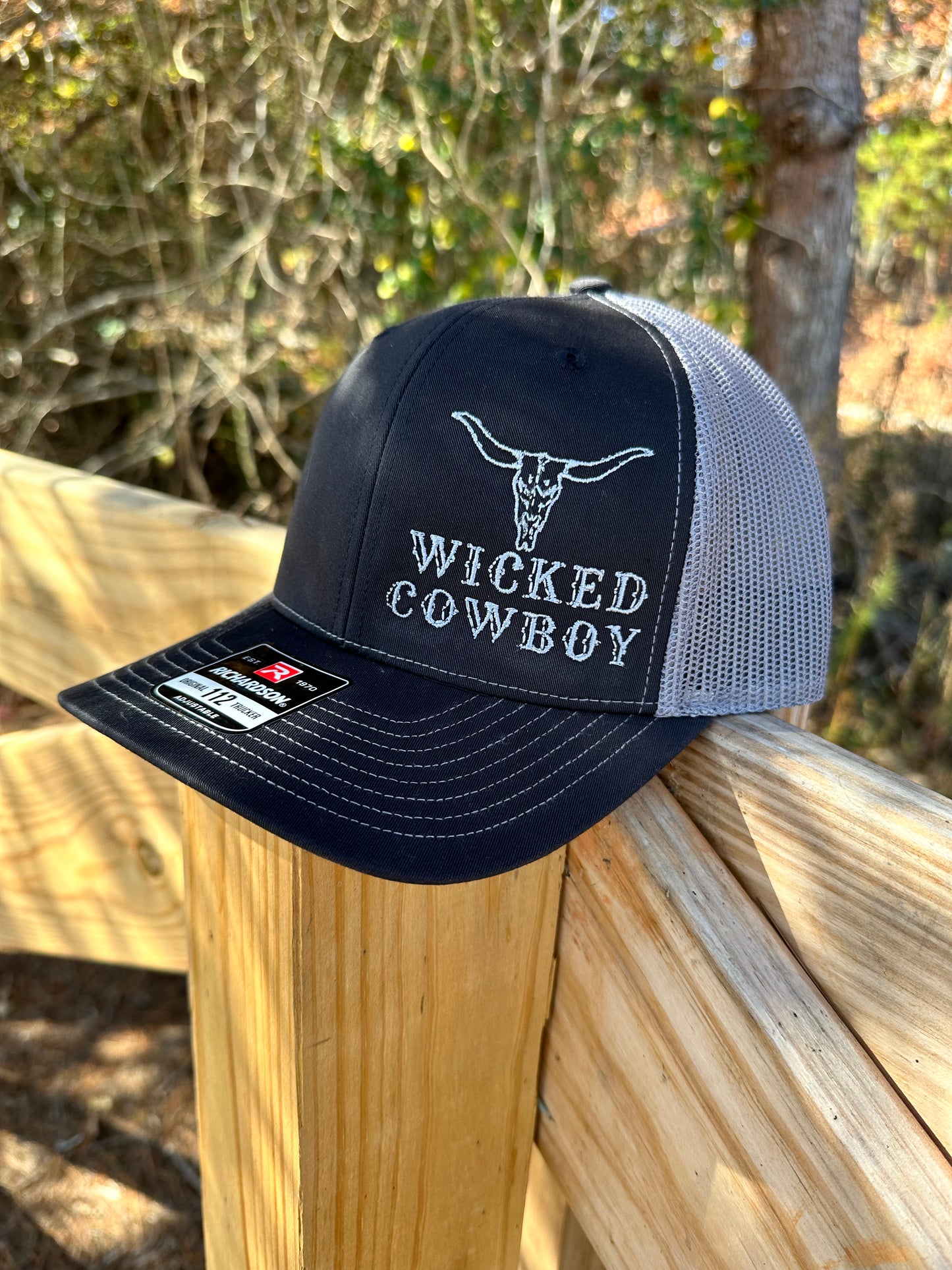 Wicked Cowboy Original Hat - Black / Charcoal