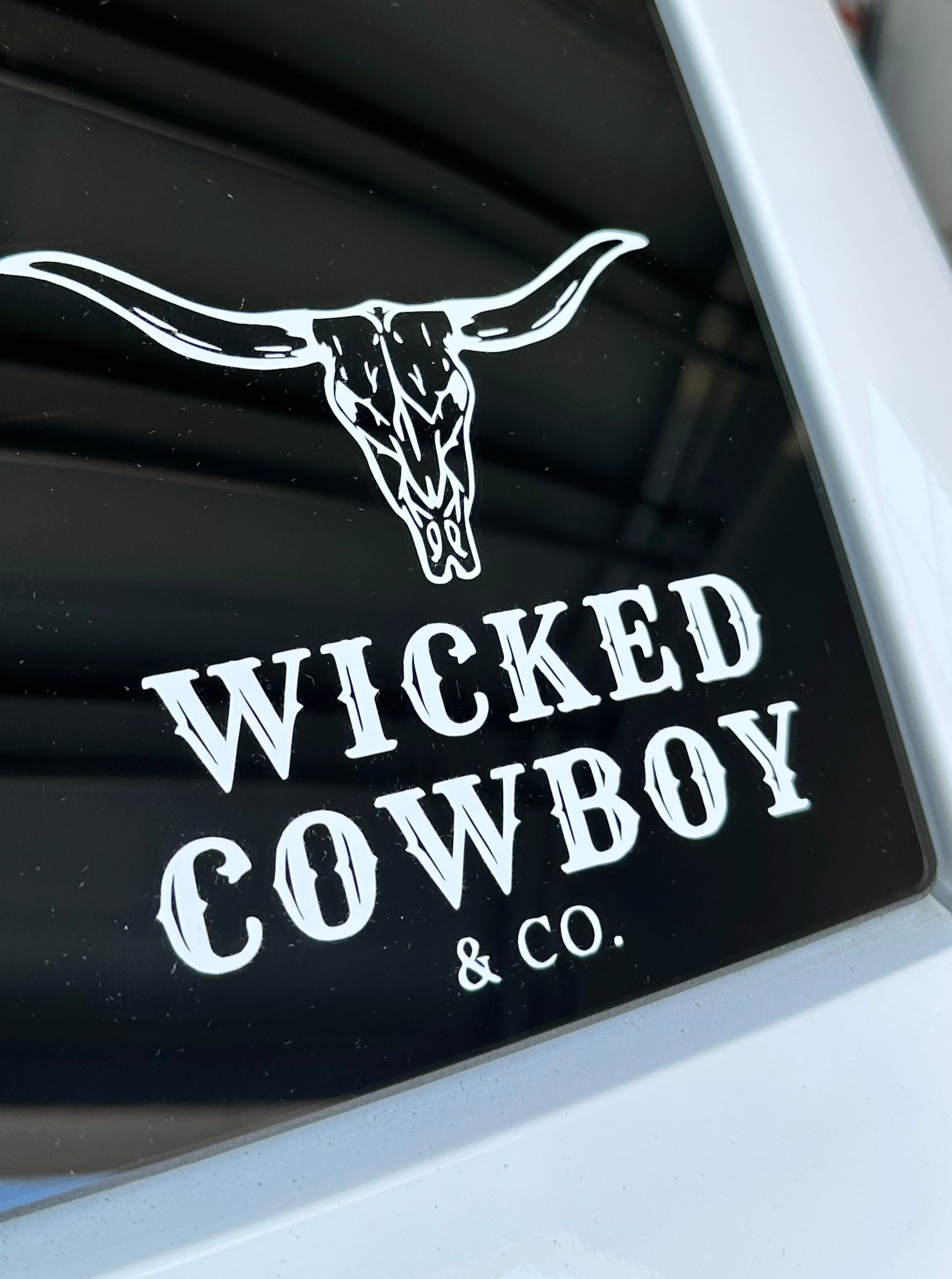 Window Sticker – Wicked Cowboy & Co.