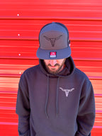 Wicked Cowboy Flatbill Longhorn Hat